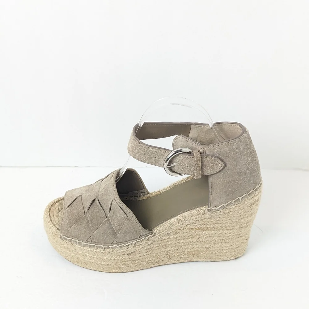 Marc Fisher Suede Espidrille Wedges - Picture 8 of 16